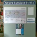 Vorabzug des "St&auml;dtebaulichen Entwicklungskonzepts zur Georg-Schwarz-Stra&szlig;e" im Stadtteilladen  | 
