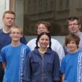 Georg-Schwarz-Stra&szlig;e bekommt ein Bildhaueratelier | Bildhauerin Helena Garcia Moreno und ihr Bauteam - Foto: Gernot Borriss