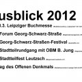 Termine 2012 | Bild: Christina Wei�