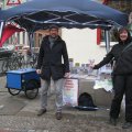 7. Juli: WESTBESUCH mit Magistralenmanagement vor Ort | Wieder vor Ort, das Magistralenmanagement Georg-Schwarz-Stra�e / Foto: Christina Wei�