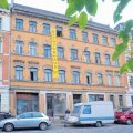 Es ist wieder Leben in der Bude: Streifzug durch das W&auml;chterhaus Merseburger Stra&szlig;e 17 | Ansicht des W�chterhauses in der Merseburger Stra�e 17 / Foto: Andreas D�ring