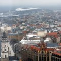 Leipzigs Quartalsbericht Nr. 4/2012 (2): Die neuen Pionierviertel und das Wandern der Studierenden | Blick �ber die Stadt Richtung Waldstra�enviertel. / Foto: Michael Freitag