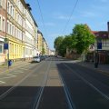 Baustil-Rundgang durch die Magistrale, am 13.05.2013 | Der Rundgang f�hrt auch am Diakonissenhaus vorbei / Foto: Stadtforum Leipzig