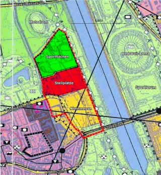 Verkehrsplanung Lindenau: Erich-Köhn-Straße als Autobahnzubringer ? | Quelle: Stadtverwaltung Leipzig