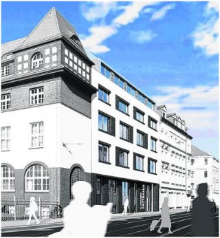 Aufbruch in Georg-Schwarz-Straße  | In das 1900 erbaute Pfarrhaus mit seiner Fachwerkfassade zieht nun eine Kita ein. Foto Jens Rometsch