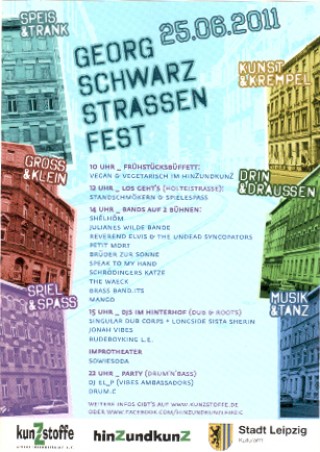 Georg-Schwarz-Straßen-Festival-Wochenendel 24./25. Juni 2011 | 