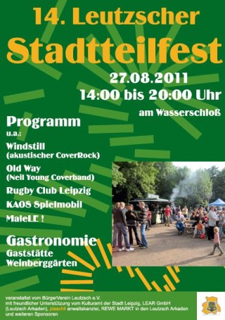 14. Leutzscher Stadtteilfest am 27.08.2011 von 14-20 Uhr | 