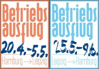 "Betriebsausflug" bringt Hamburger Künstler auch in die Georg-Schwarz-Straße | Betriebsausflug-Logo