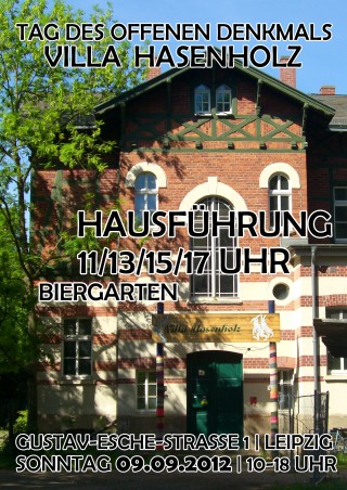 Villa Hasenholz bietet Führungen zum Tag des offenen Denkmals an | Hausführungen durch die Villa Hasenholz/ Foto: Villa Hasenholz