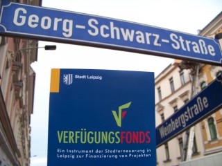 Verfügungsfonds Georg-Schwarz-Straße 2014 startet | Auch 2014 gibt es den Verfügungsfonds für die Georg-Schwarz-Straße / Foto: Enrico Engelhardt
