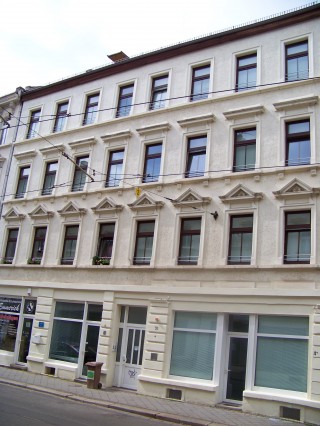 Flüchtlingsunterkunft Georg-Schwarz-Straße 31 bezogen | Das Flüchtlingshaus in der GSS 31 / Foto: Enrico Engelhardt