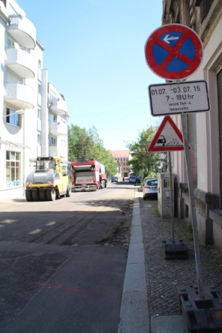 Straßenbauarbeiten in der Holteistraße | 