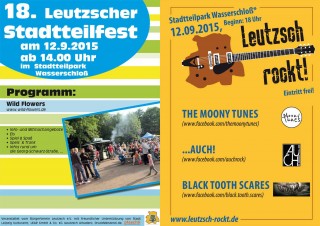 Bildinhalt: Am Sonnabend steigen das 18. Leutzscher Stadtteilfest und „Leutzsch rockt!“ | 