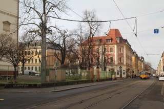 Vorschlag zur Verlegung und Verbreiterung der Haltestelle Wielandstraße der Linie 7 | 