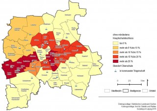 Schulische Bildung in Leipzig aus dem Sozialreport der Stadt Leipzig vom 27.06.2016 | 