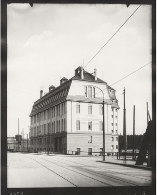 Bildinhalt: Historischer Architekturvortrag über die Georg-Schwarz-Str. 185 | Barneckerstr. 43