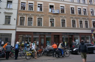 Inspektionstour mit Oberbürgermeister Burghard Jung durch Lindenau  | 