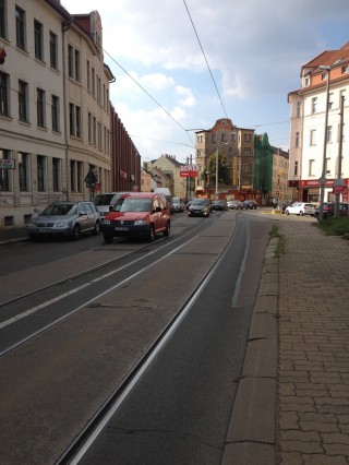 Bildinhalt: Aktueller Stand zu den Bauarbeiten hintere Georg-Schwarz-Straße | 