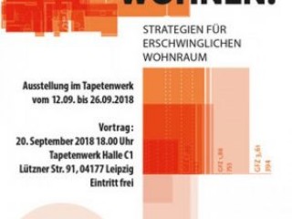 Ausstellung zu bezahlbarem Wohnen im Tapetenwerk | 