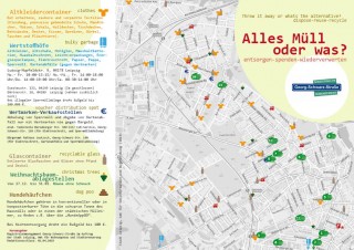 Flyer zum Thema Müll oder Verschenken für Leipziger Westen erschienen | 